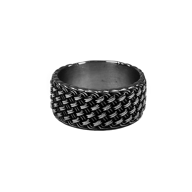 Stainless Steel Braided Titus Ring